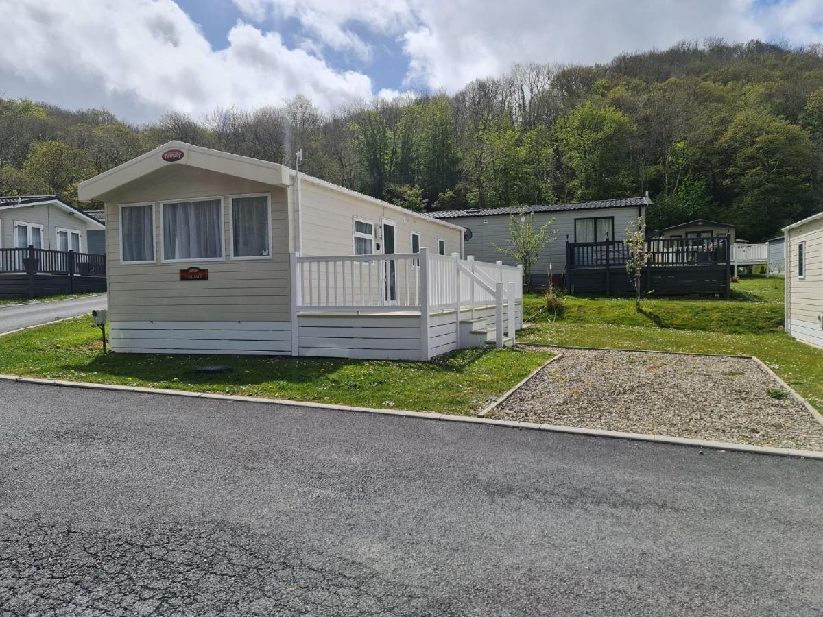 The Tiddler - Plot 101, Woodlands Lodge Retreat, New Quay, West Wales Llanina Bagian luar foto